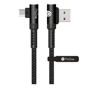 کابل تبدیل USB به Micro-USB پرو‌‌وان مدل PCC235M طول 1متر